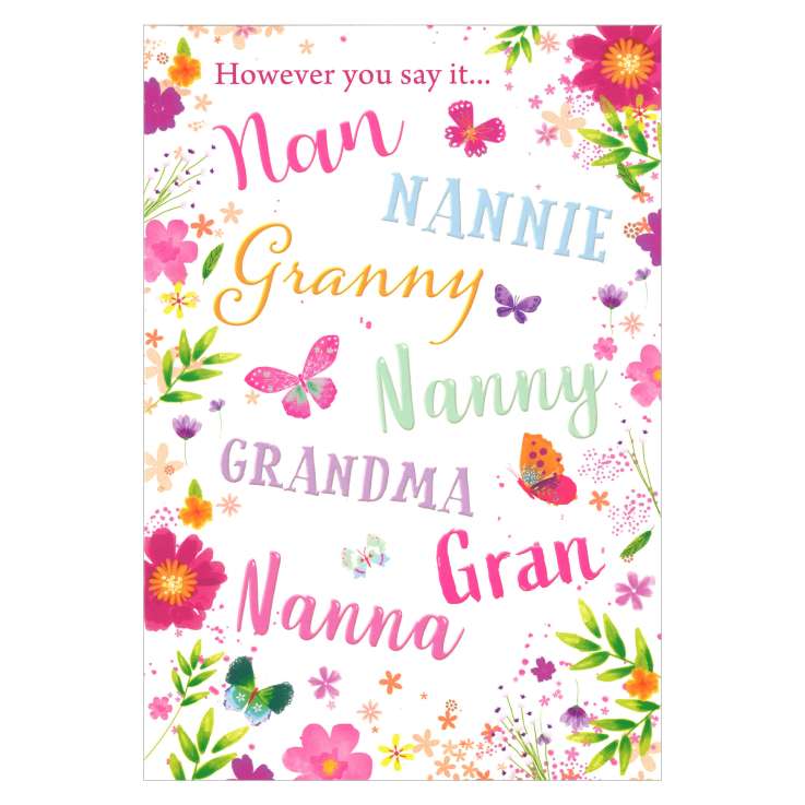 Everyday Greeting Cards (Code 50) - Grandma