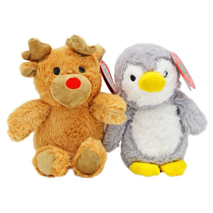 Christmas Plush Toy (17cm) - Assorted