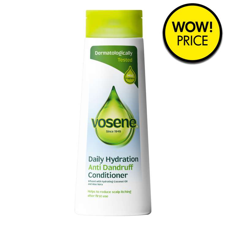 Vosene Daily Hydration Anti Dandruff Conditioner (500ml)