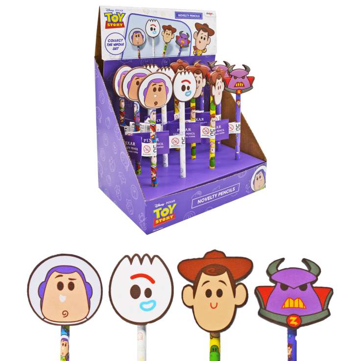 Disney Pixar Toy Story Novelty Pencils - Assorted Characters