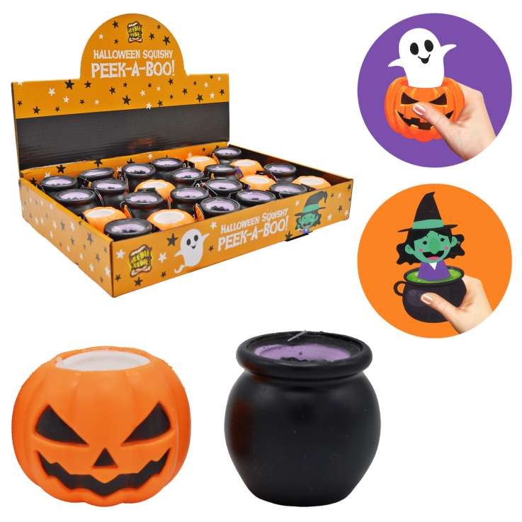 Halloween Squishy Peek-A-Boo! - Assorted