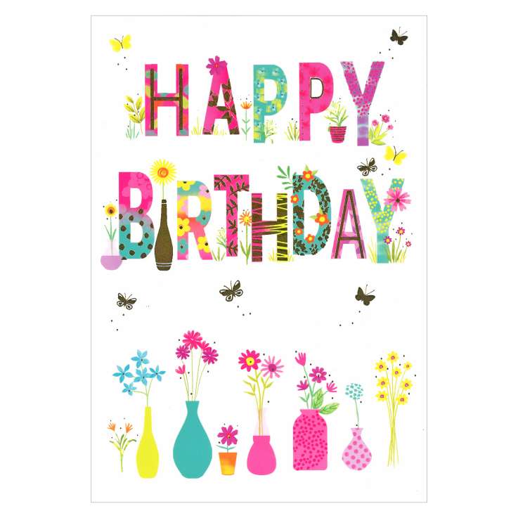 Everyday Greeting Cards (Code 50) - Birthday (F)