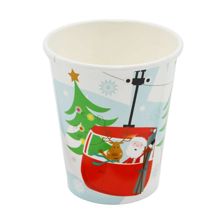 Paper Cups (8oz) 8 Pack - Festive Fun