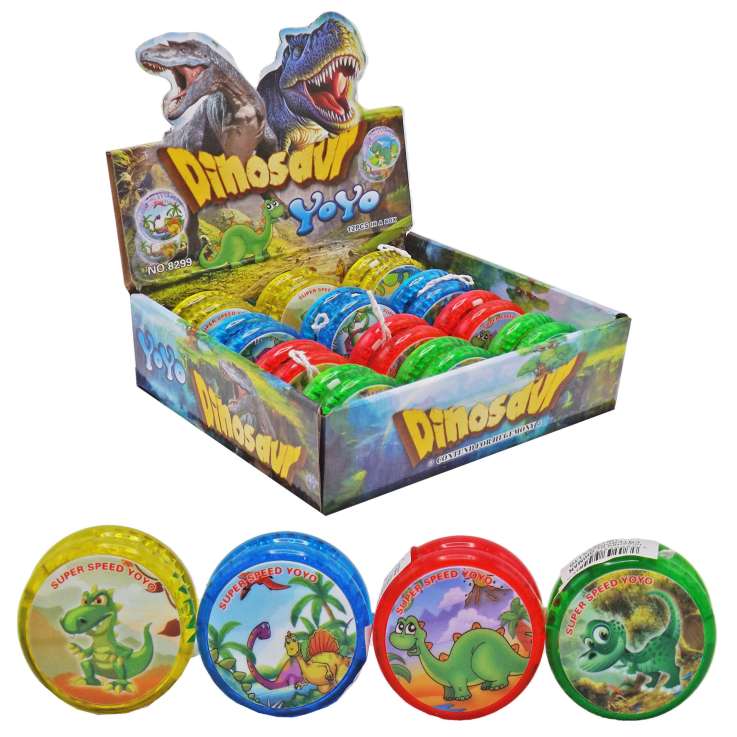 Light-Up Yo-Yo (Assorted Colours) - Dinosaur