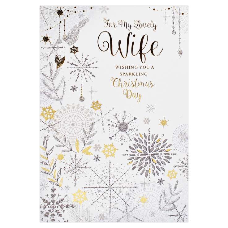 Christmas Cards Code 75 - Wife