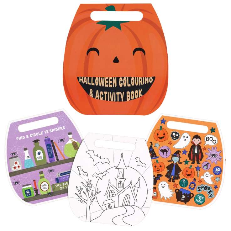 Halloween Colouring & Activity Book