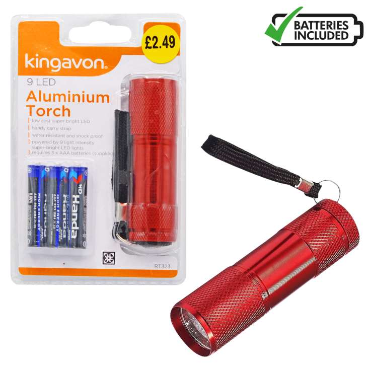 Kingavon 9 LED Pocket Torch (HE43)