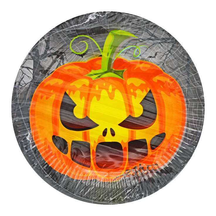 Haunted House Party Plates 10 Pack