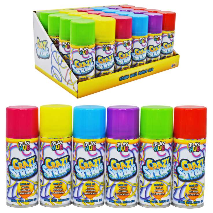 Play Hub Crazy String (51ml) - Assorted Colours