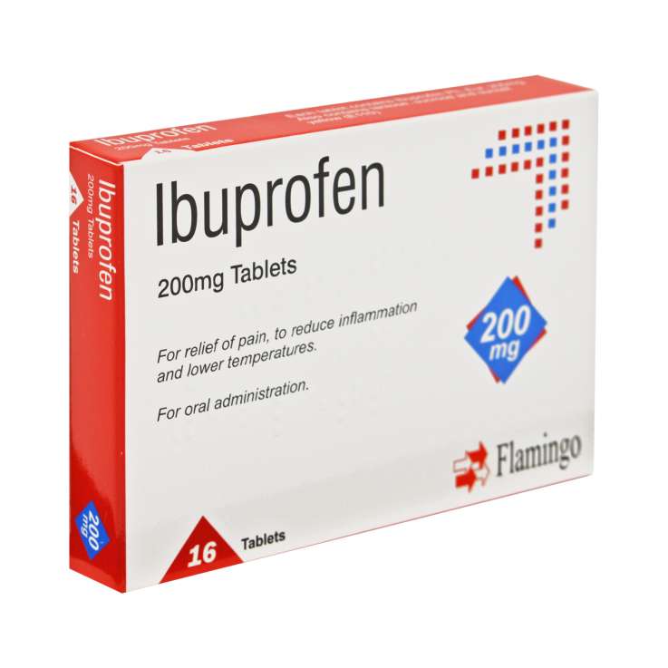 Flamingo Ibuprofen (200mg) Tablets 16 Pack