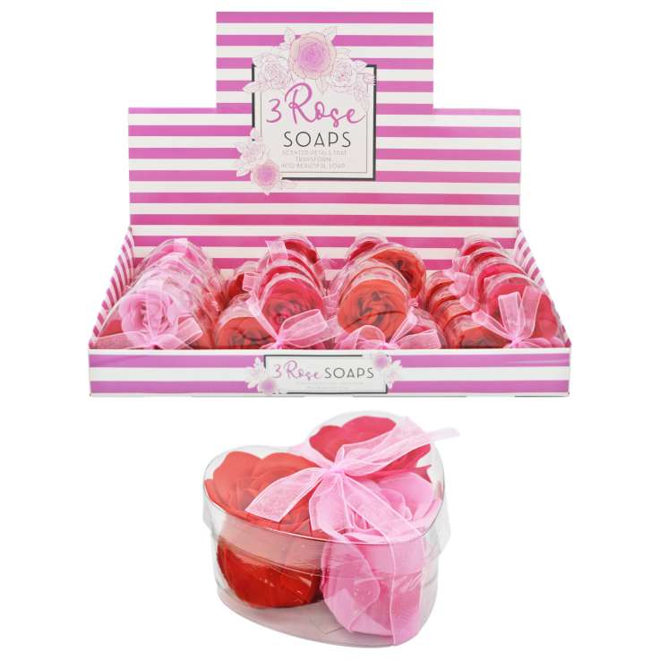 Soap Roses 3 Pack