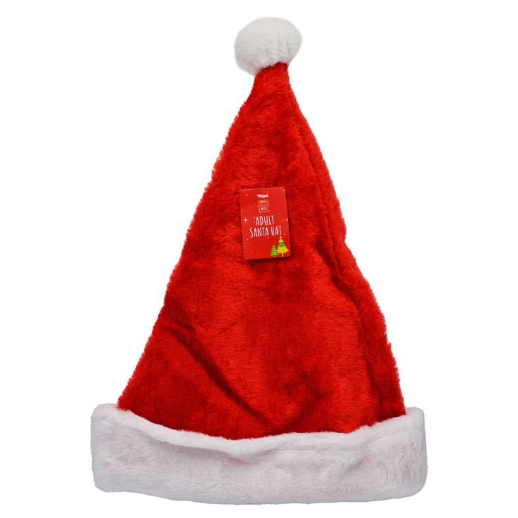 Santa Hat Plush (30cm x 42cm) - Adult