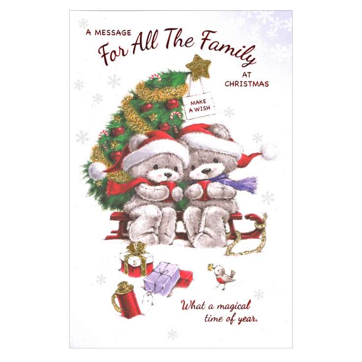 Christmas Cards Code 75 - All The Family