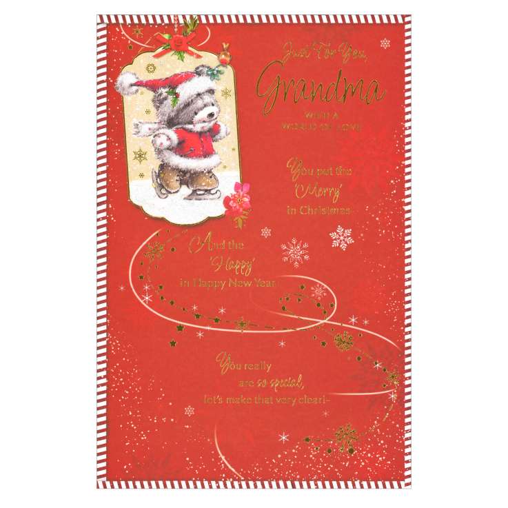 Christmas Cards Code 75 - Grandma