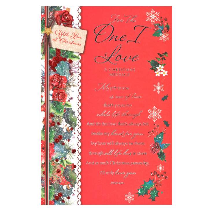 Christmas Cards Code 75 - One I Love