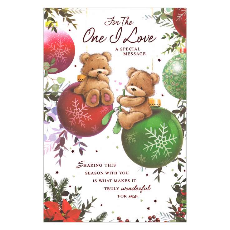 Christmas Cards Code 75 - One I Love