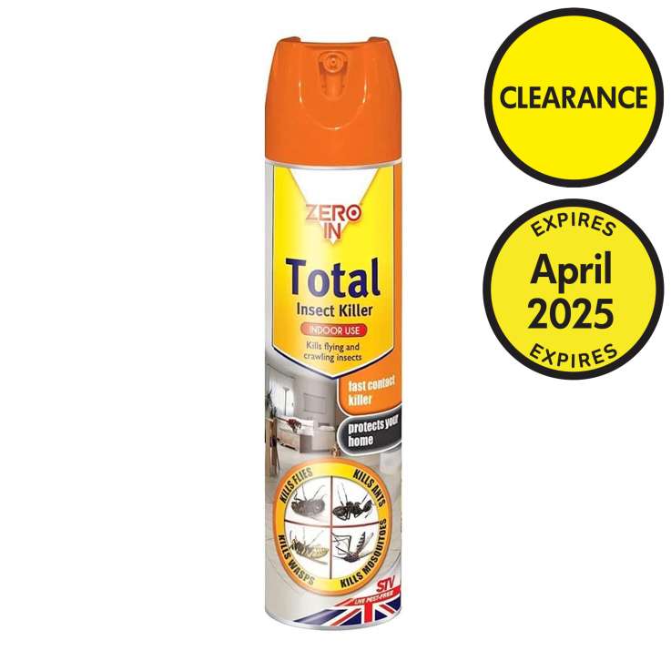 Zero In Total Insect Killer Aerosol (300ml) [*Expiry Date: 01/2025*]