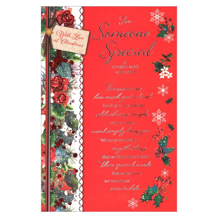 Christmas Cards Code 75 - Someone Special