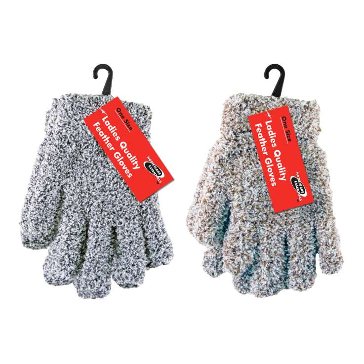 Homeware Essentials Ladies Quality Feather Gloves