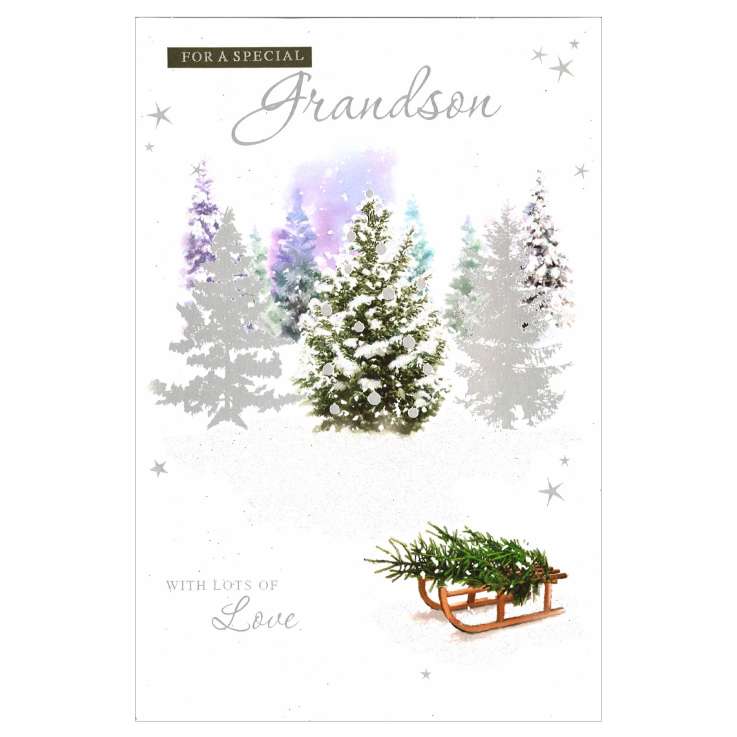 Christmas Cards Code 75 - Grandson