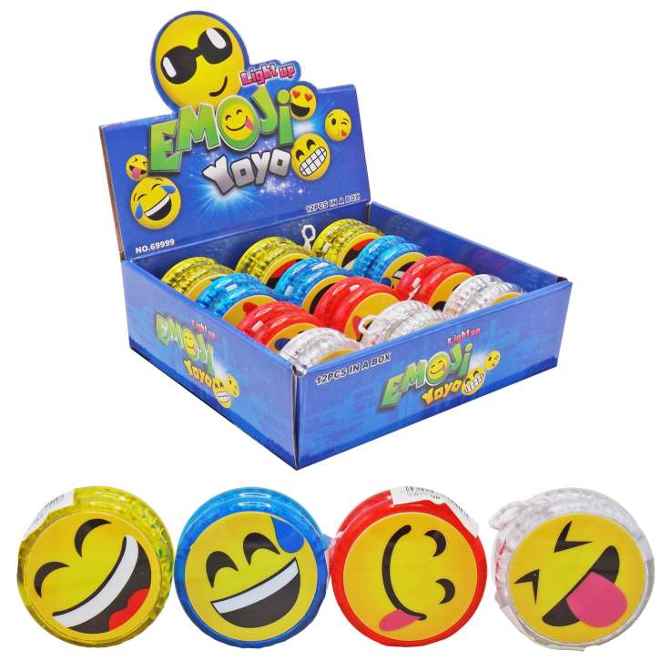 Light-Up Yo-Yo (Assorted Colours) - Emoji