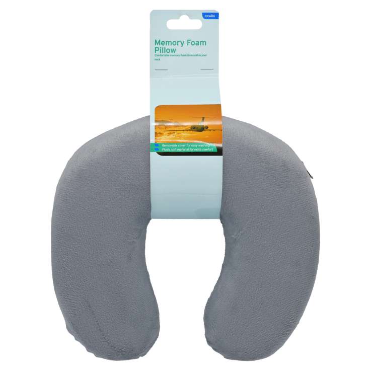 Travels Memory Foam Pillow