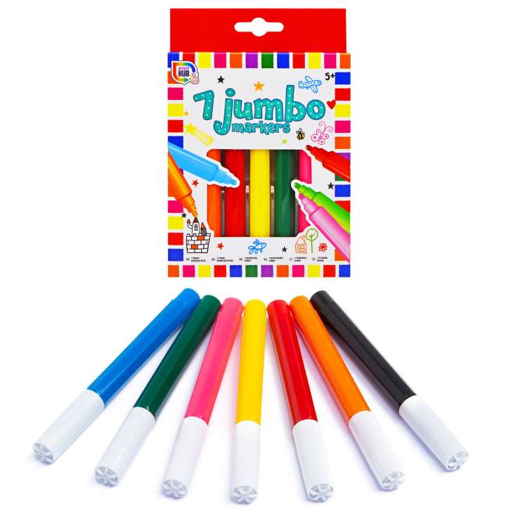 Jumbo Markers 7 Pack