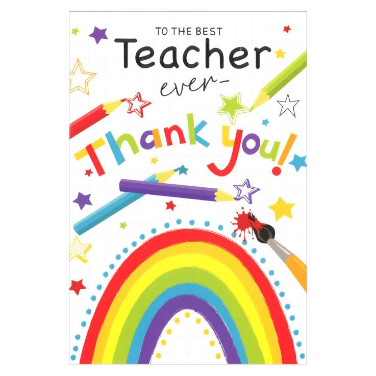 Everyday Greeting Cards (Code 50) - To The Best Teacher Ever