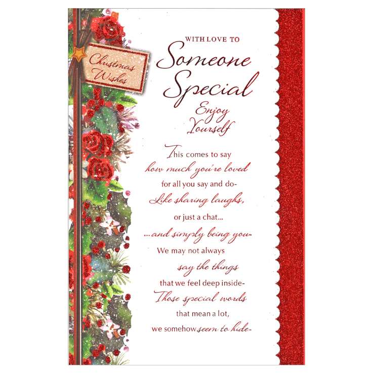 Christmas Cards Code 75 - Someone Special