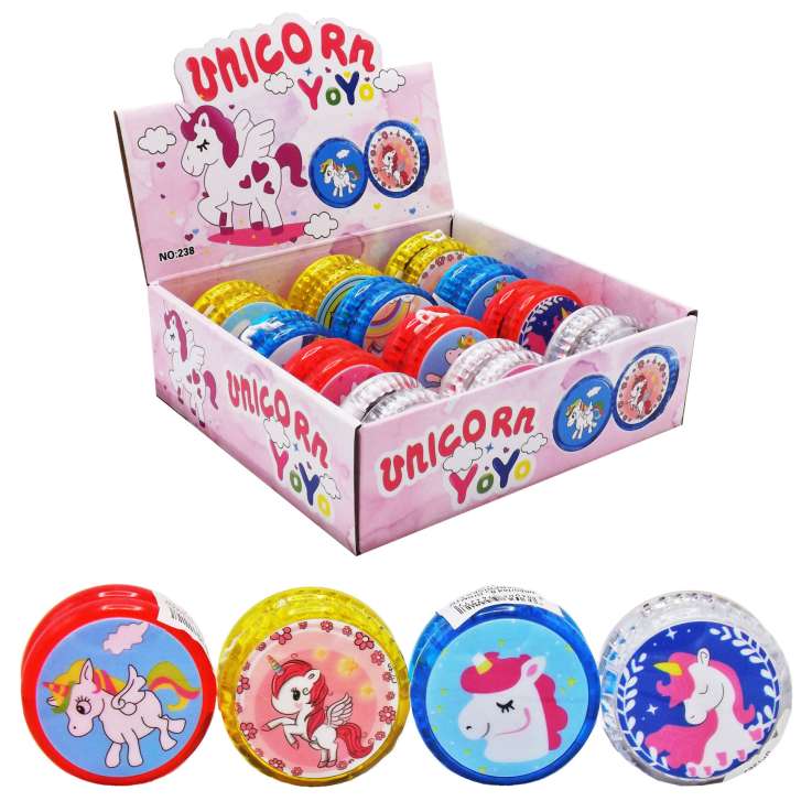 Light-Up Yo-Yo (Assorted Colours) - Unicorn