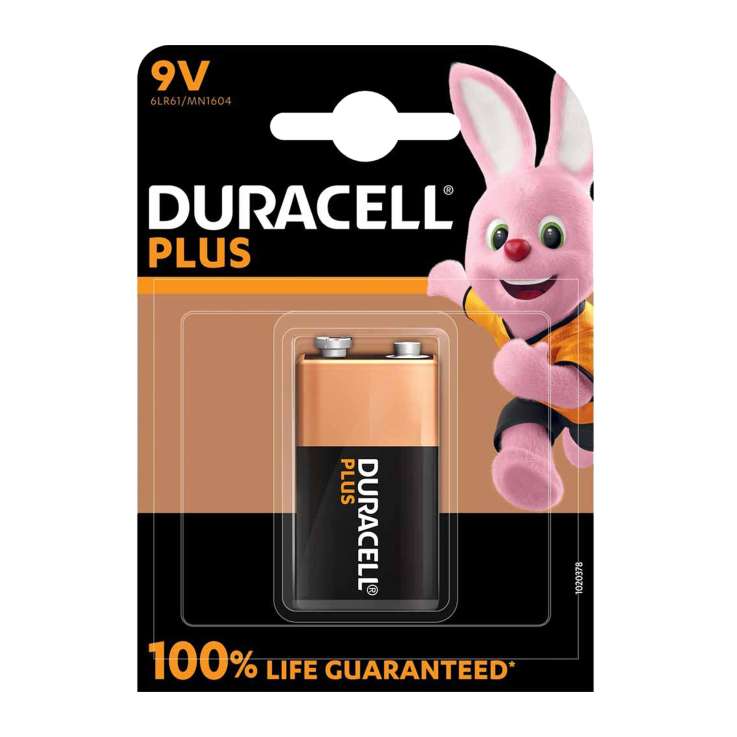 Duracell Battery (Single) - 9V