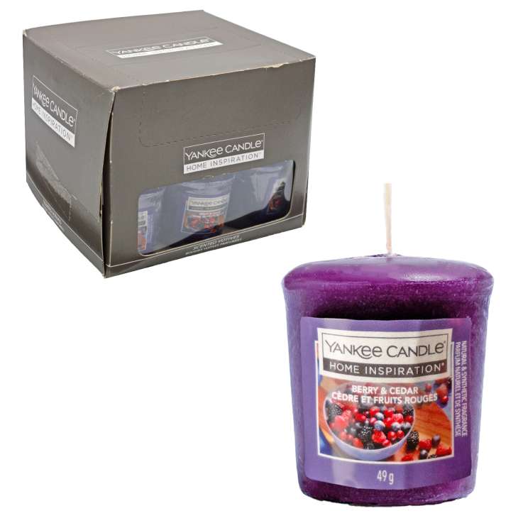 Yankee Candle Votive (49g) - Berry & Cedar