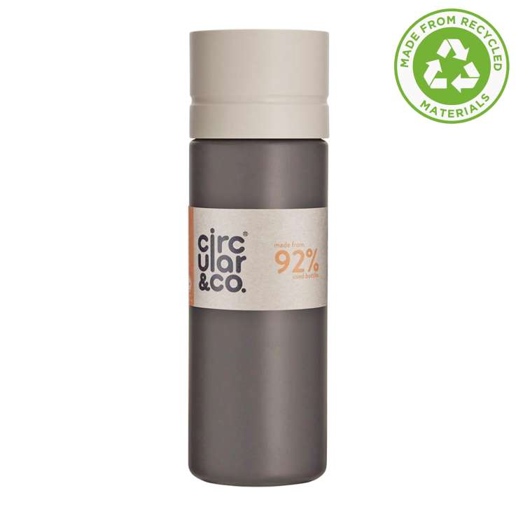 Circular&Co. Reusable Water Bottle (600ml) - Chalk/Grey