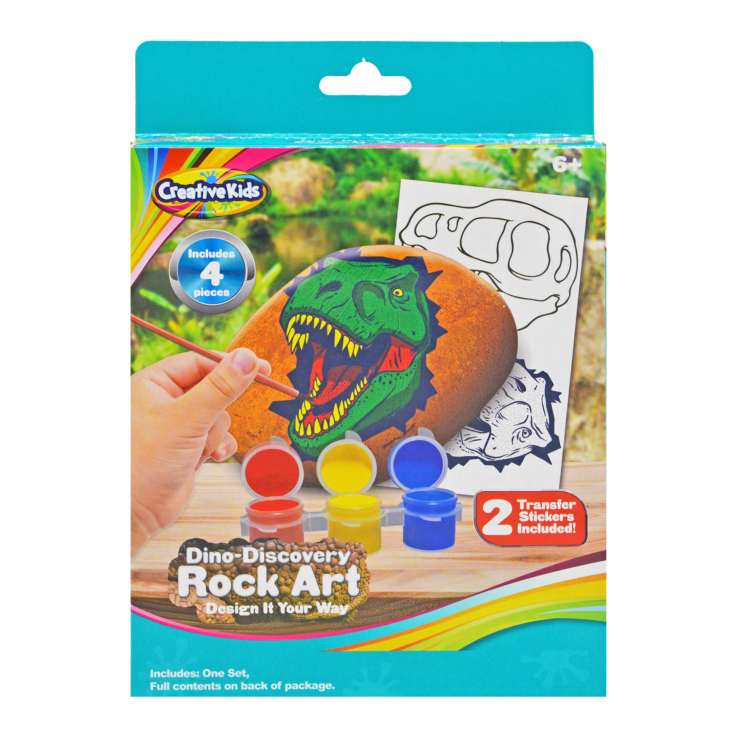 Creative Kids Rock Art Paint Kit - Groovy