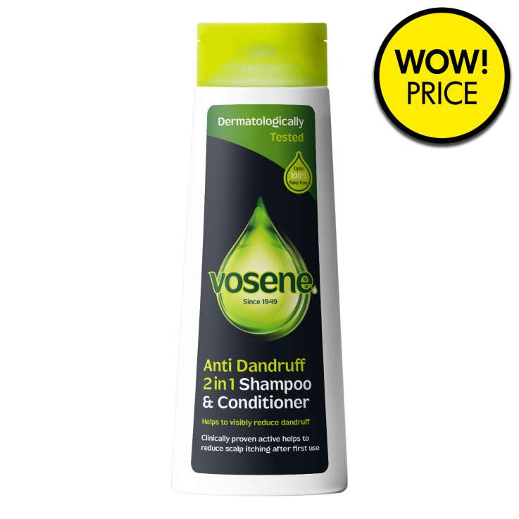 Vosene Anti Dandruff 2 in 1 Shampoo & Conditioner (500ml)