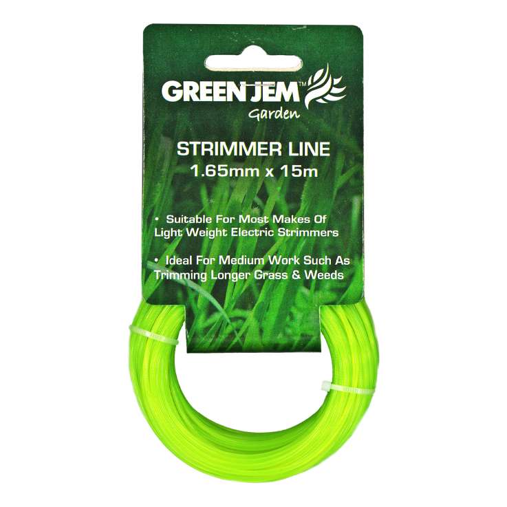 Green Jem Strimmer Line (1.65mm x 15m) - Green