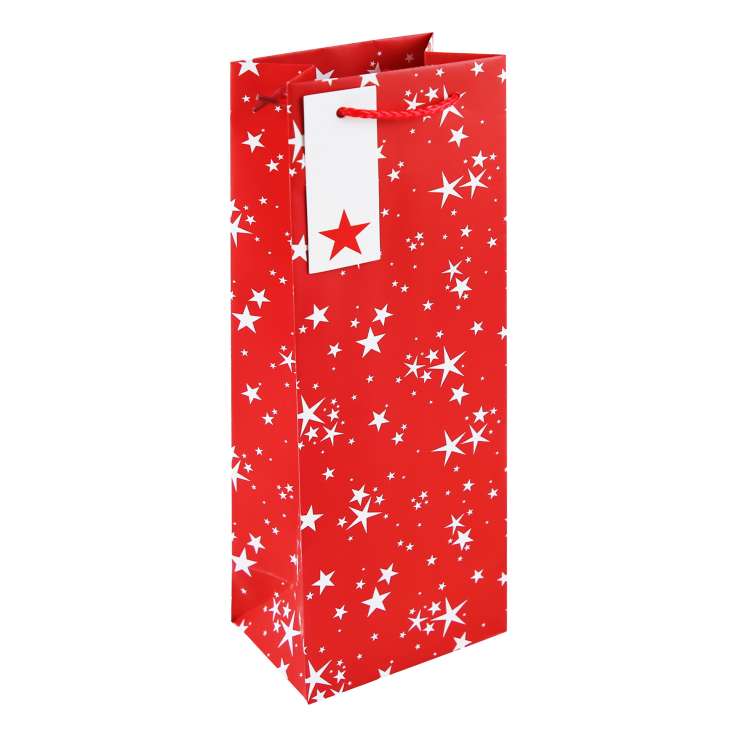 Bottle Gift Bags - Stars