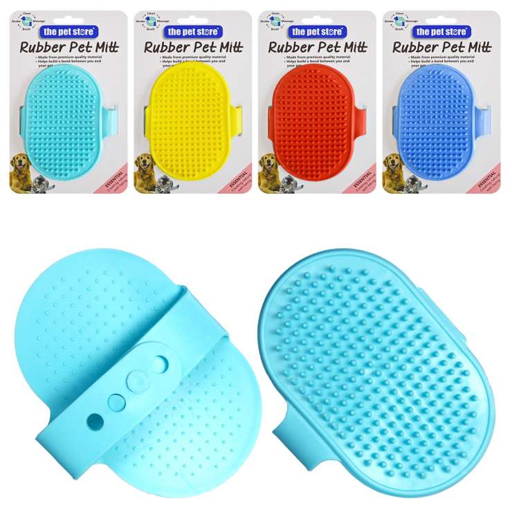 The Pet Store Rubber Pet Mitt