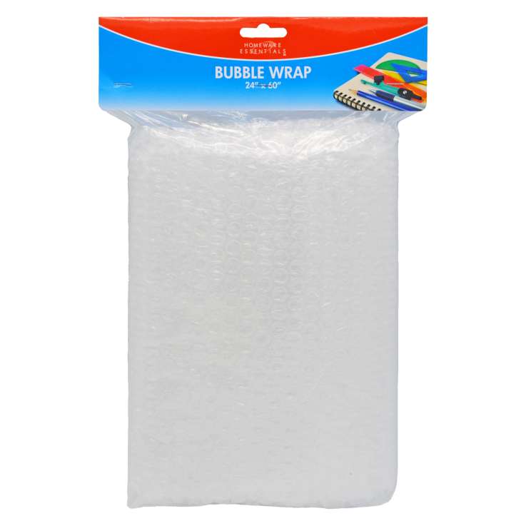 Homeware Essentials Bubble Wrap (24'' x 60'')