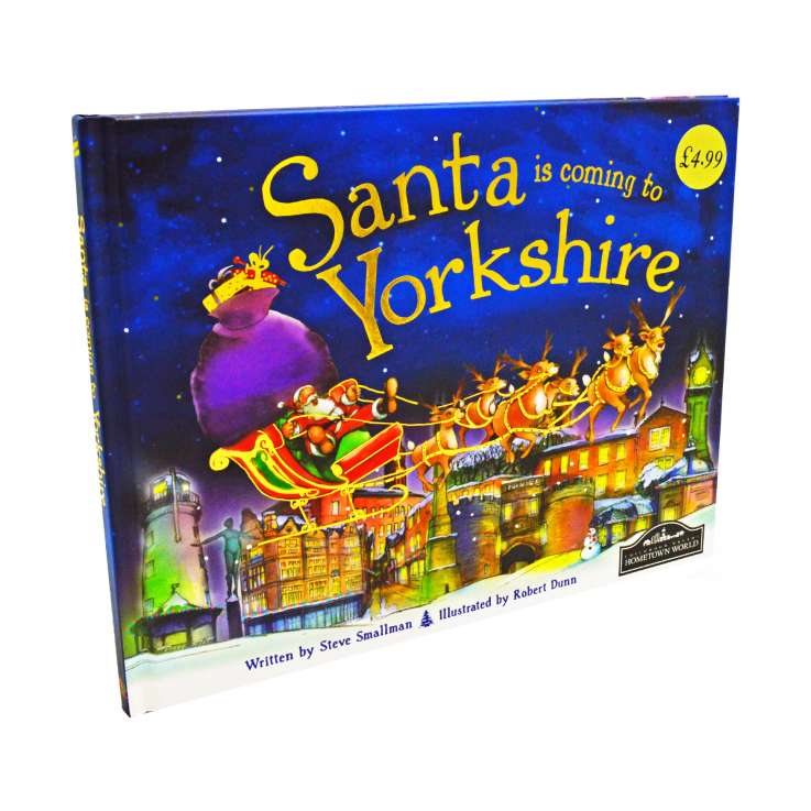 Santa is Coming to Yorkshire (Hardcover Book)