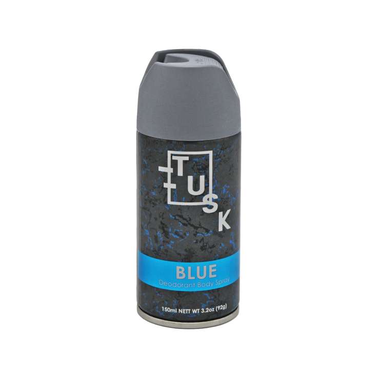 Tusk Deodorant Body Spray (150ml) - Blue