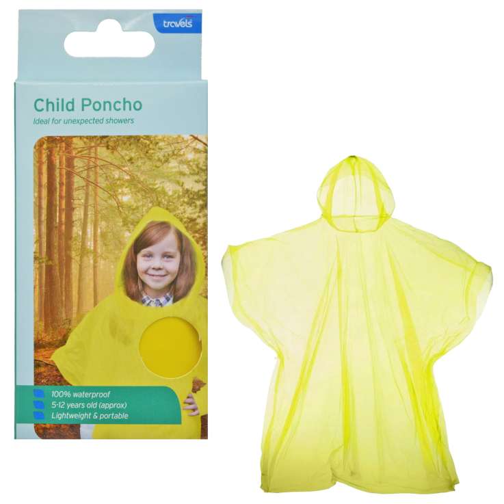 Travels Child Poncho (5-12yrs)