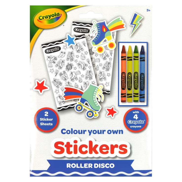 Crayola Colour Your Own Stickers - Roller Disco