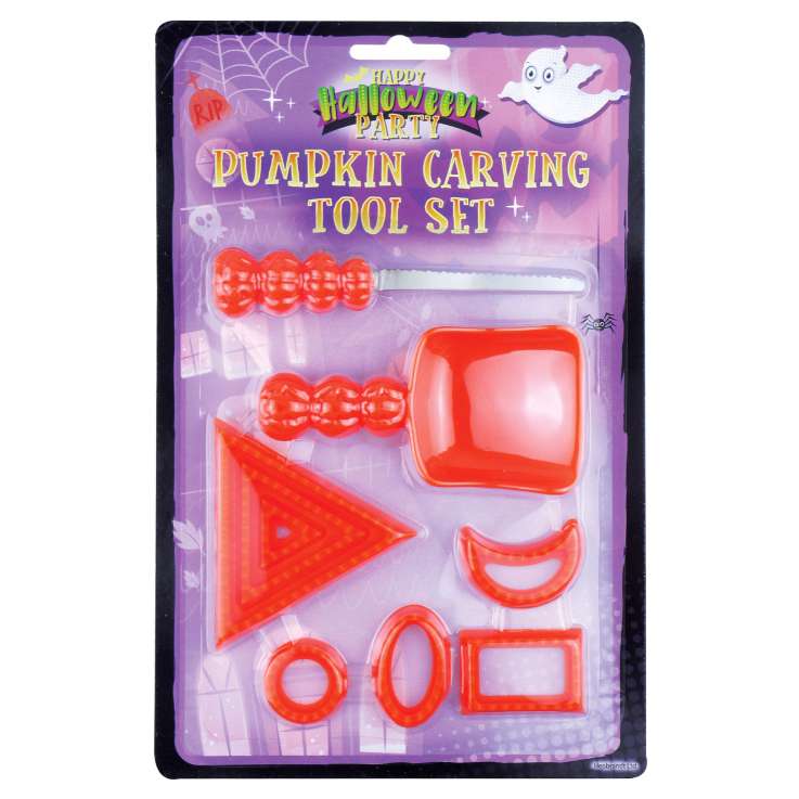 Pumpkin Carving Tool Set (9 Piece)