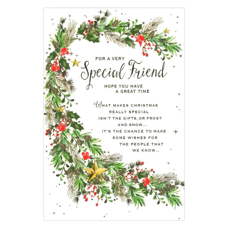 Christmas Cards Code 75 - Special Friend