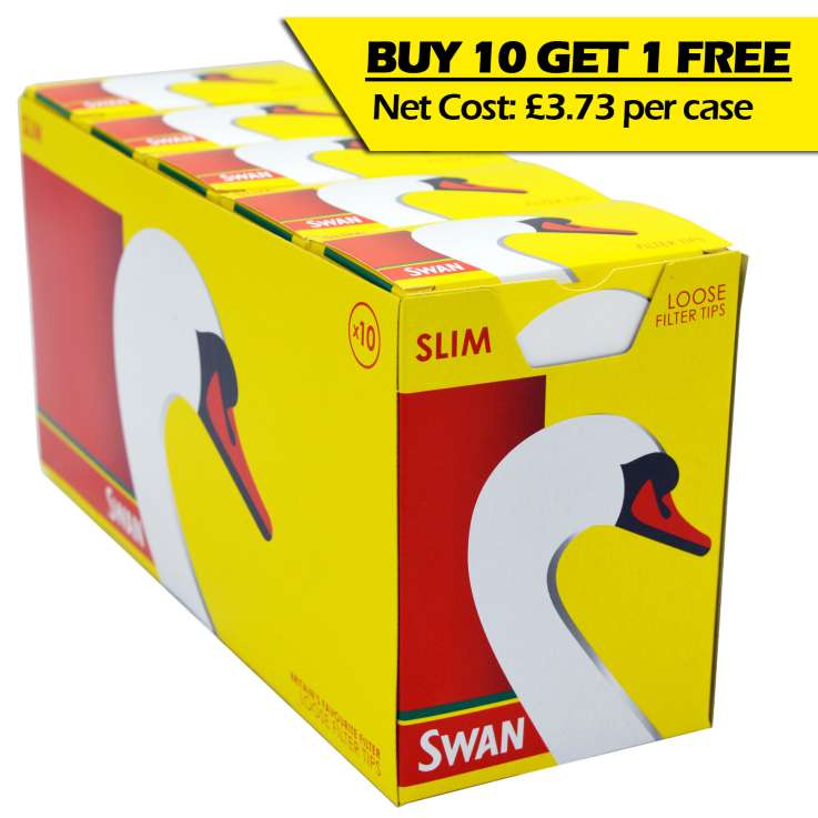 Swan (Slim Loose) Filter Tips 165 Pack