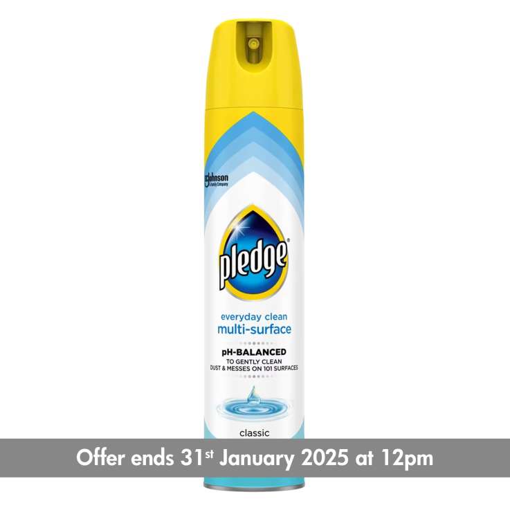 Pledge Multi-Surface Cleaner (250ml) - Classic