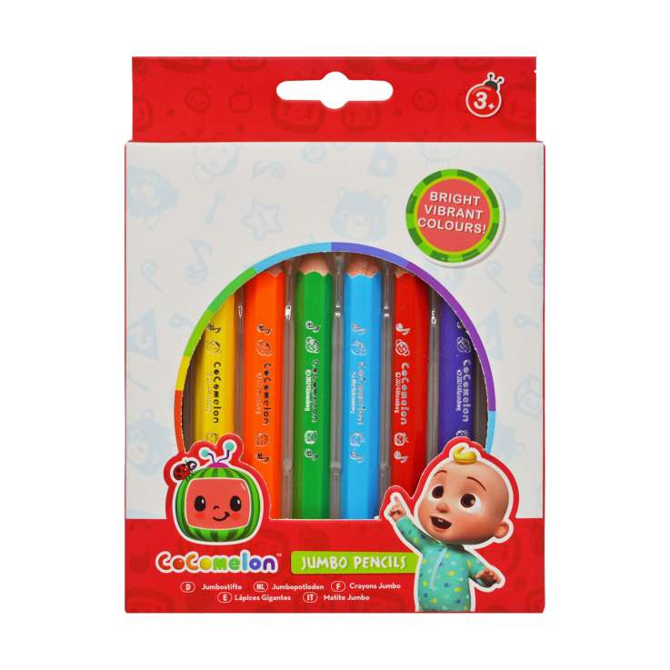 CoComelon Jumbo Pencils 8 Pack