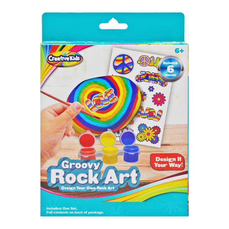 Creative Kids Rock Art Paint Kit - Dino-Discovery