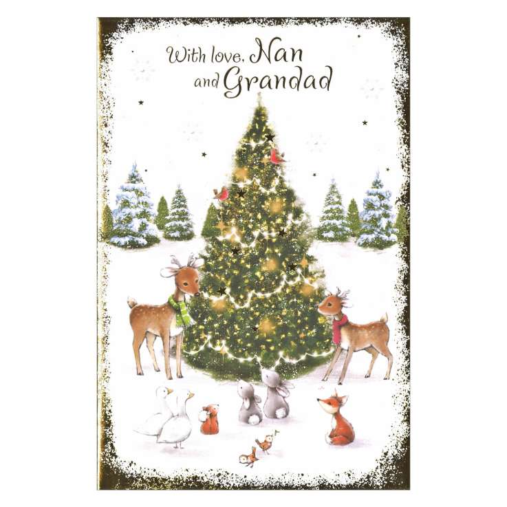 Christmas Cards Code 75 - Nan & Grandad